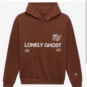 LONELY GHOST Heavy Weight Connect Hoodie